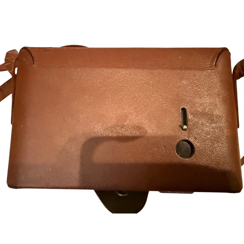 Vintage Kodak Camera Case Adjustable Strap & Snap Closure READ SEE